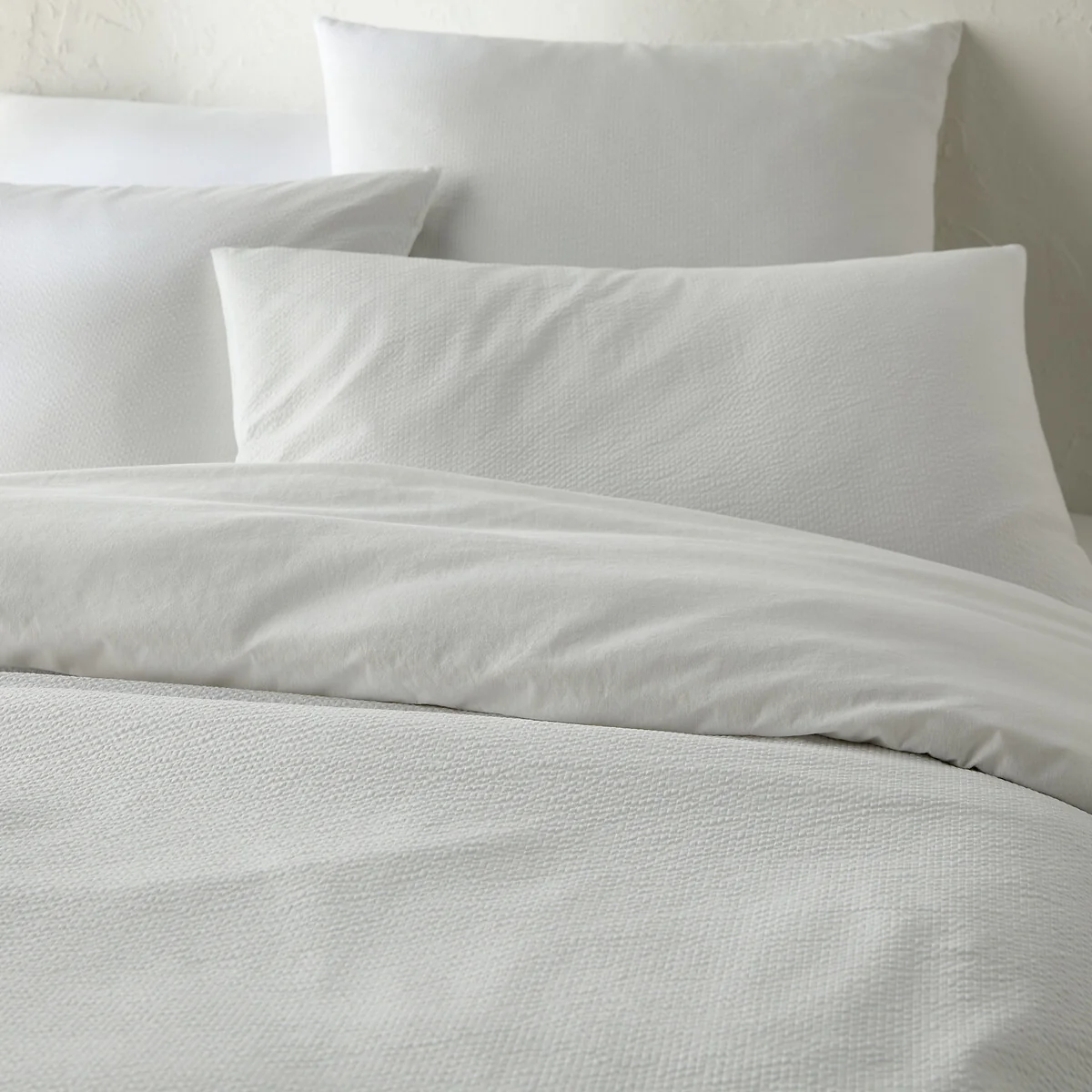 Seersucker Washed Cotton Duvet Cover – image 2