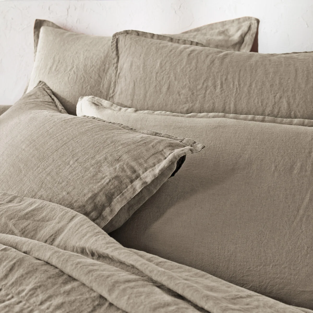 Linot Plain 100% Washed Linen Duvet Cover – image 2
