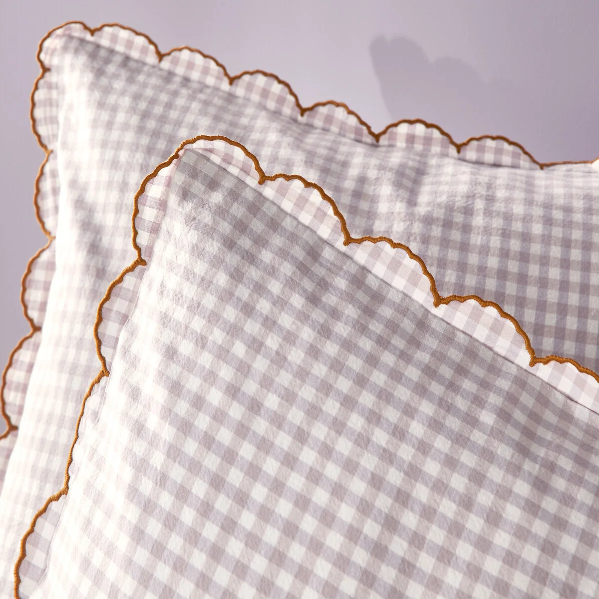 Lilou Gingham 100% Cotton Duvet Cover – image 4