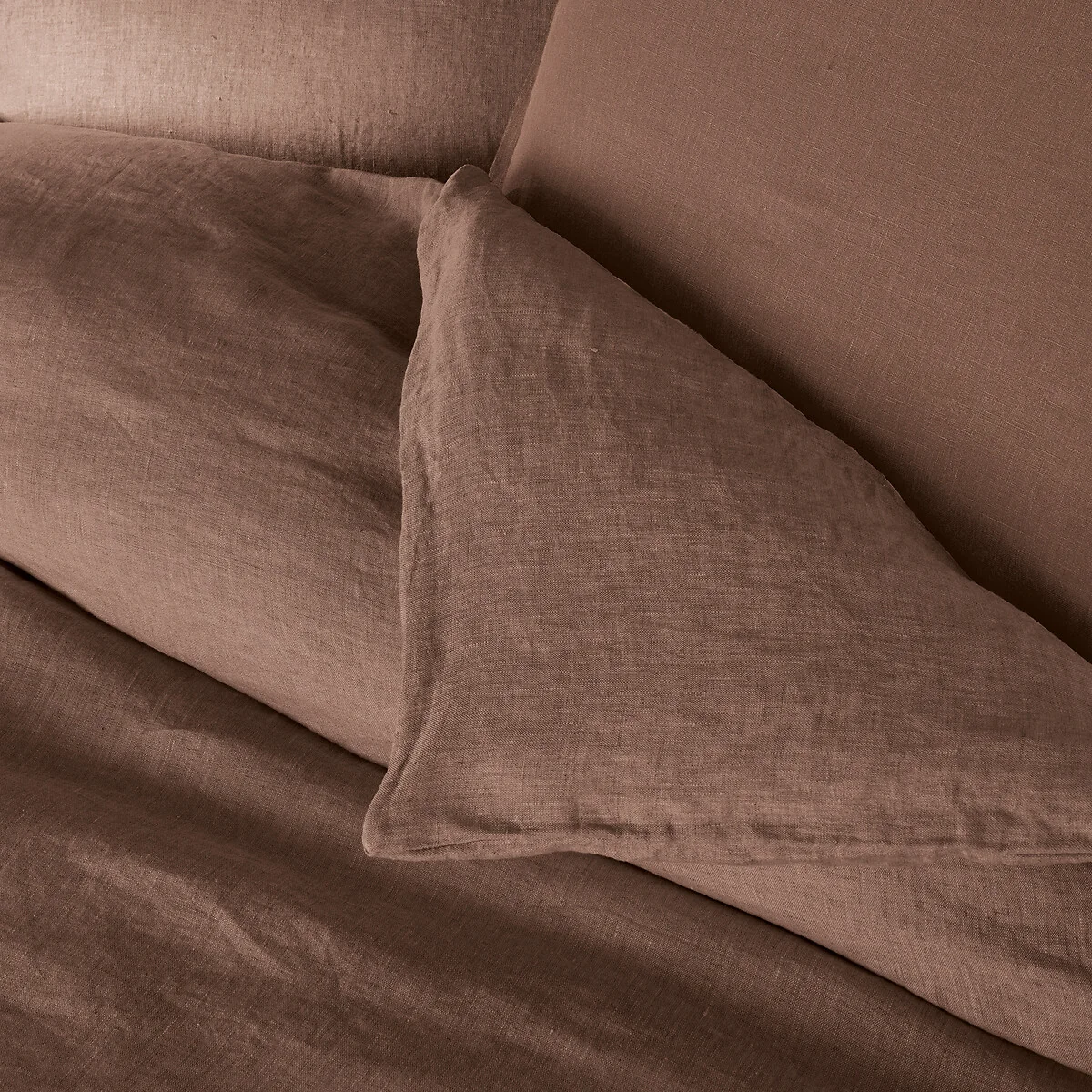 Linot Plain 100% Washed Linen Duvet Cover – image 2