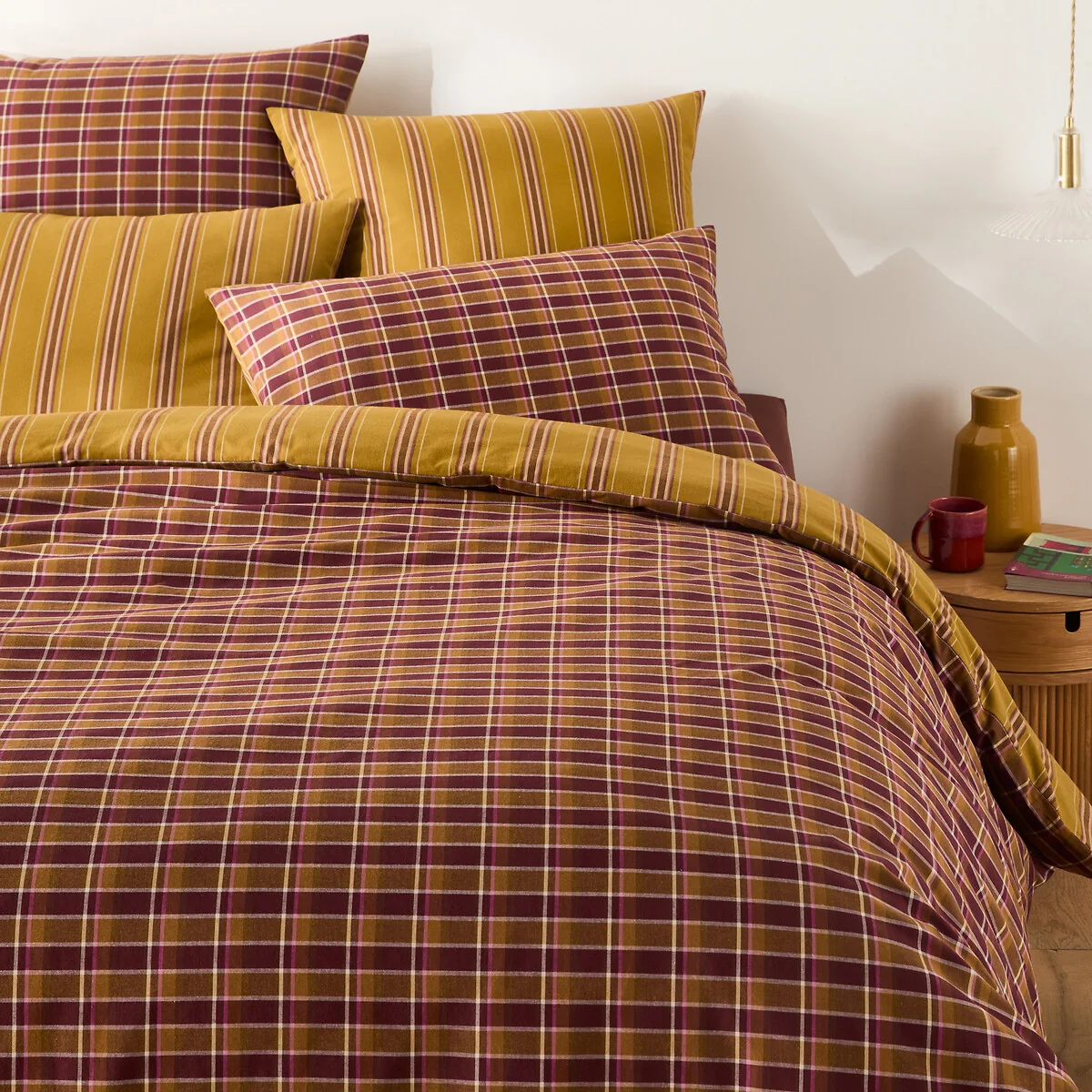 Oswald Duvet Cover in Washed Cotton – image 1