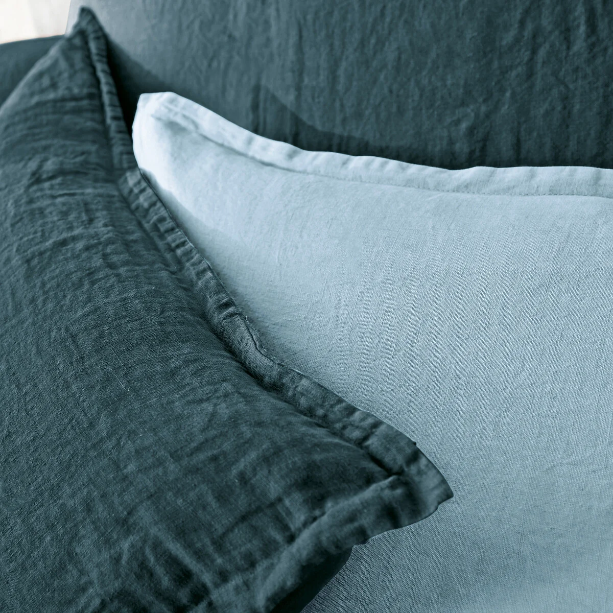 Linot Plain 100% Washed Linen Duvet Cover – image 3
