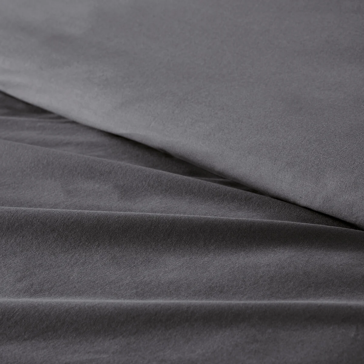 Scenario Plain 100% Washed Cotton Duvet Cover – image 7