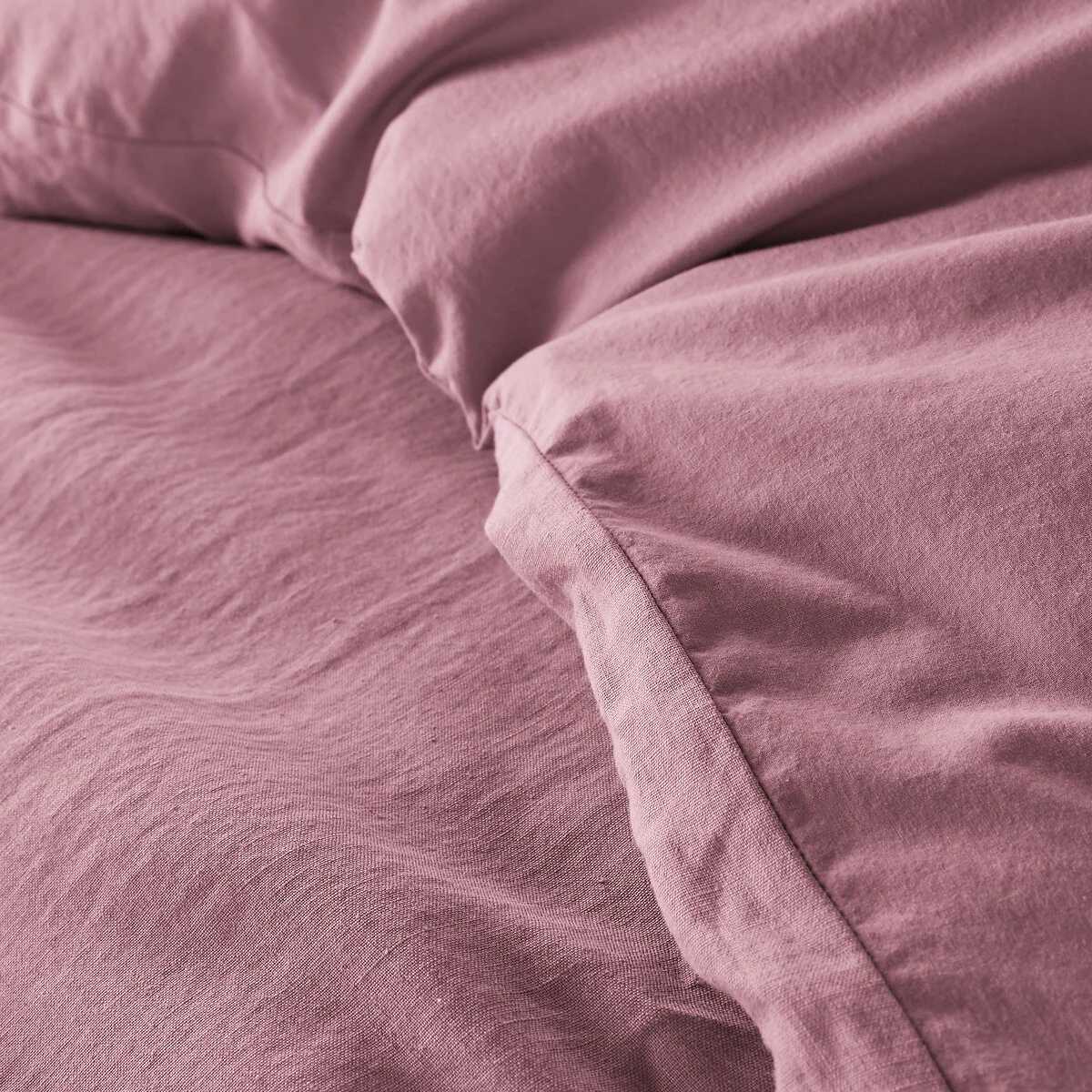Annaba Two-Sided Washed Linen & Cotton Duvet Cover – image 3