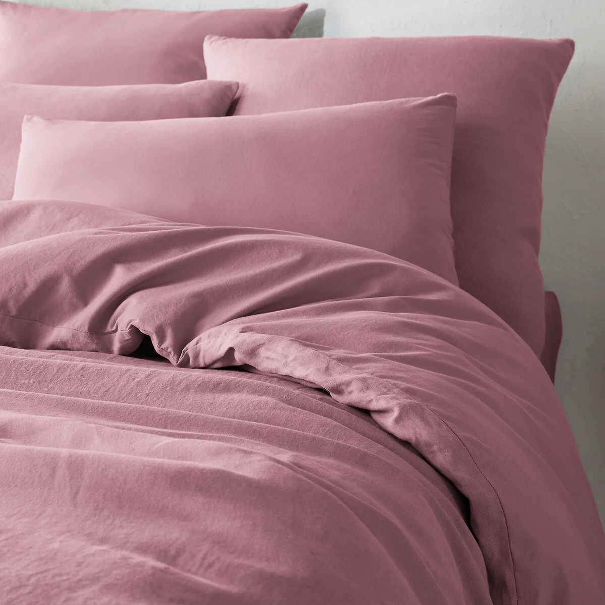 Annaba Two-Sided Washed Linen & Cotton Duvet Cover – image 1