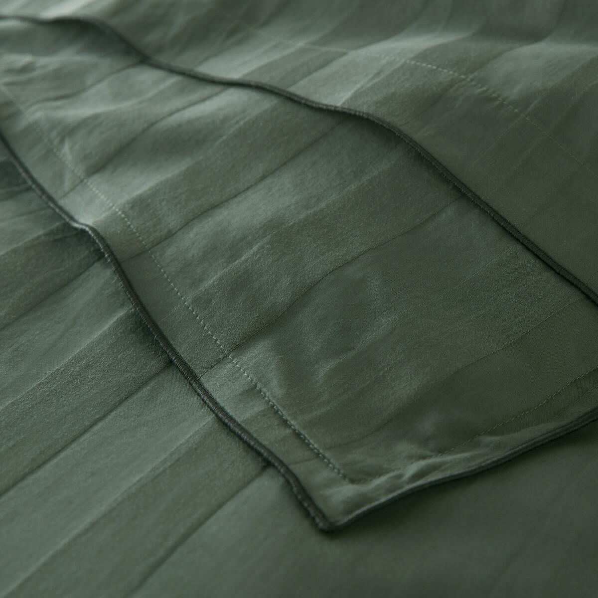 Victor Striped 100% Washed Cotton Satin 300 Thread Count Duvet Cover – image 4