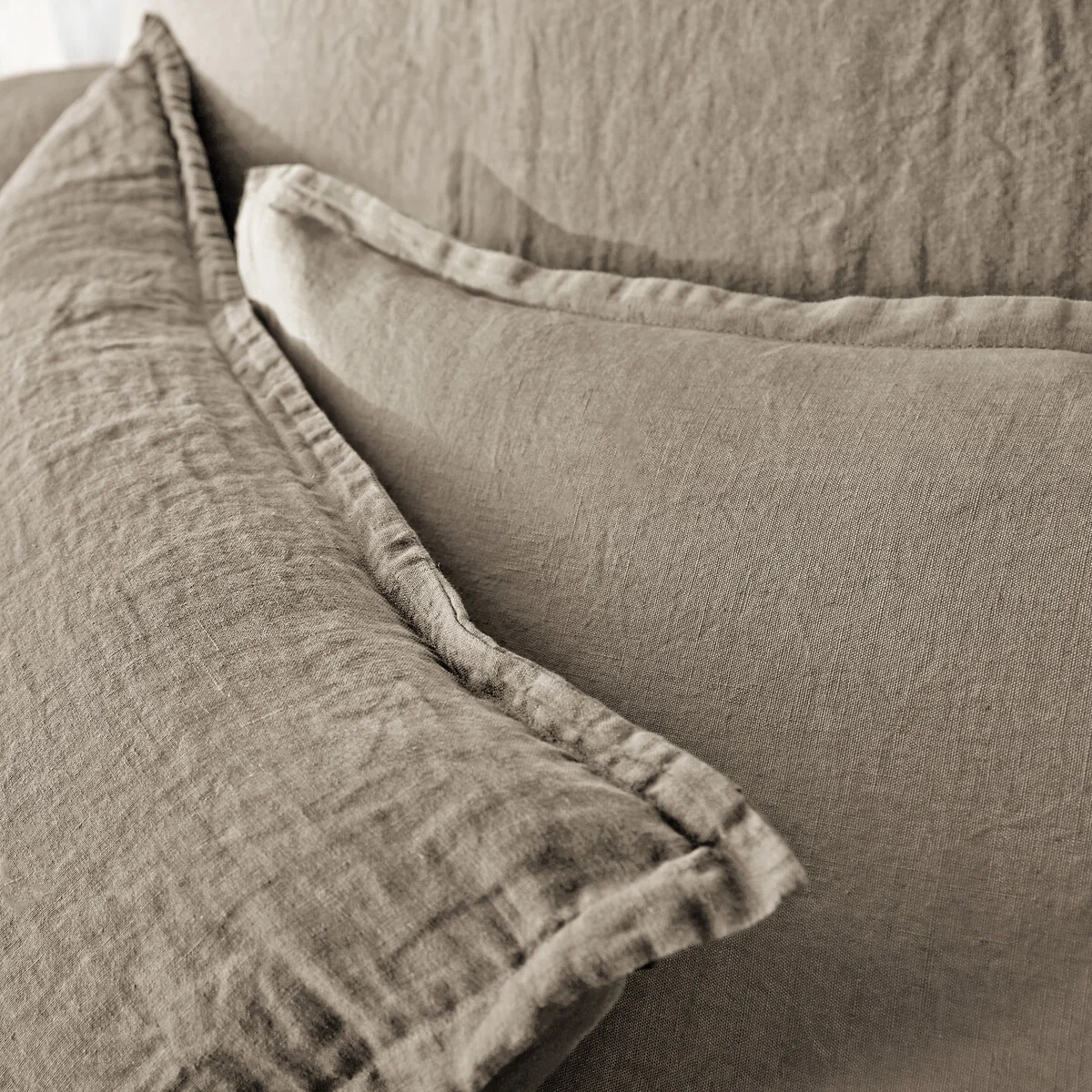 Linot Plain 100% Washed Linen Duvet Cover – image 3