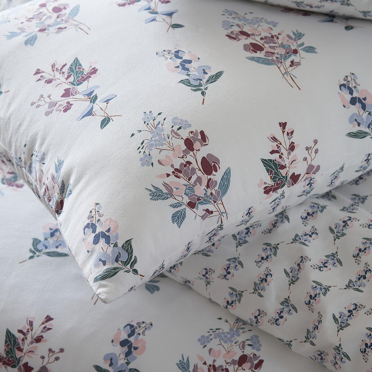 Jeanne Floral 100% Washed Cotton Duvet Cover – image 3