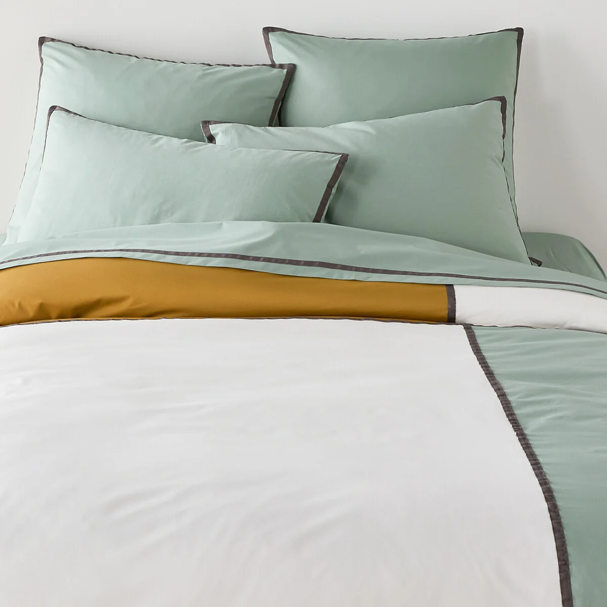 Bolzano 100% Cotton Percale 200 Thread Count Duvet Cover – image 3
