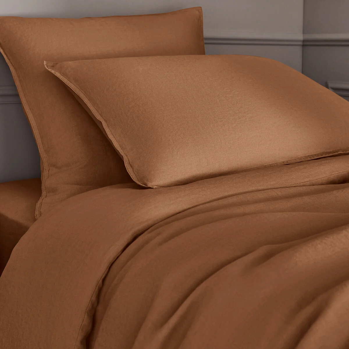 Elina 100% Washed Linen Duvet Cover – image 3