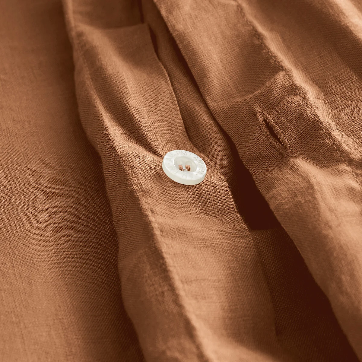 Elina 100% Washed Linen Duvet Cover – image 5