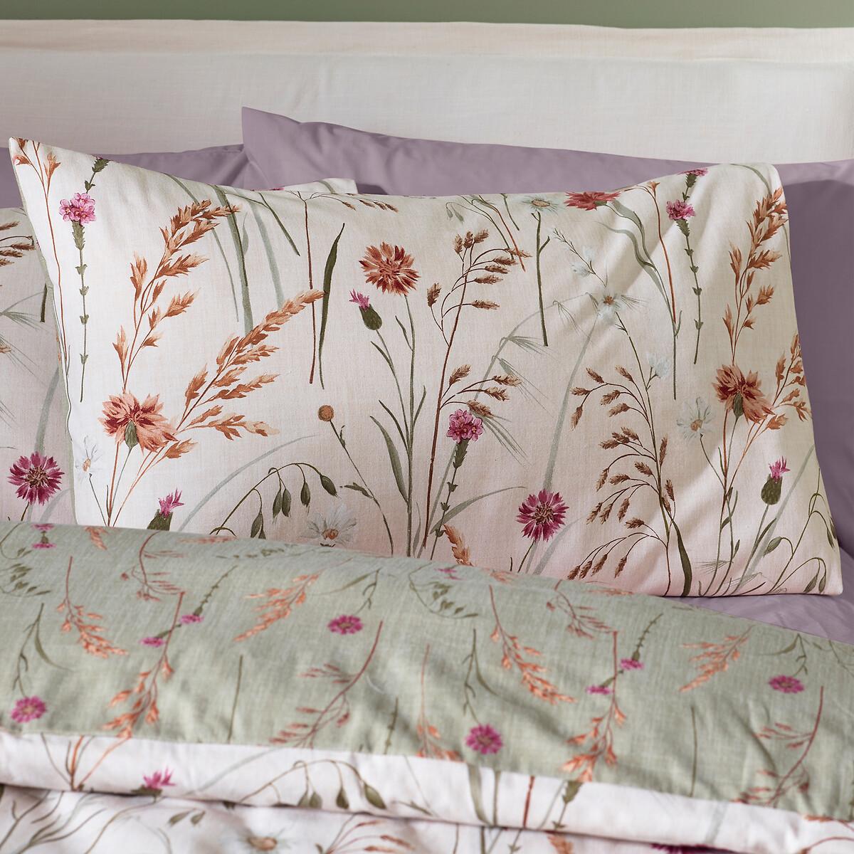Brushed Grasmere Floral Cotton Reversible Duvet Cover Set – image 4