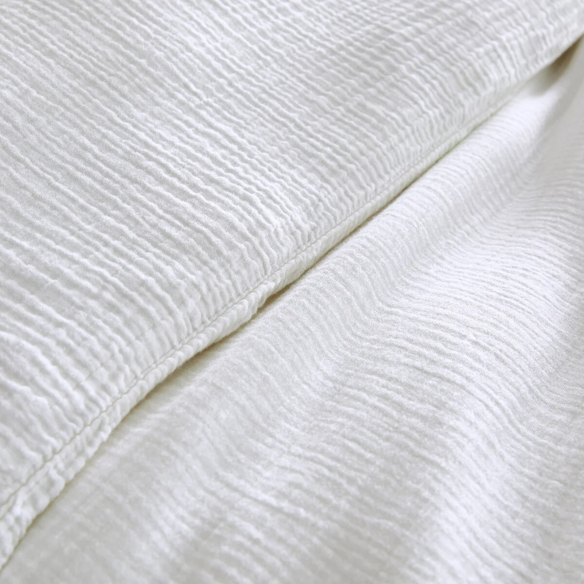 Yafa 100% Organic Cotton Muslin 200 Thread Count Duvet Cover – image 7