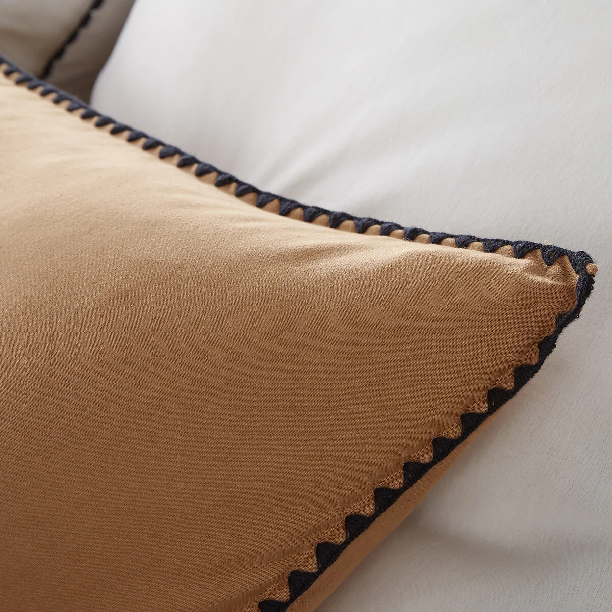 Les Signatures - Merida Embroidered Washed Cotton Duvet Cover – image 4