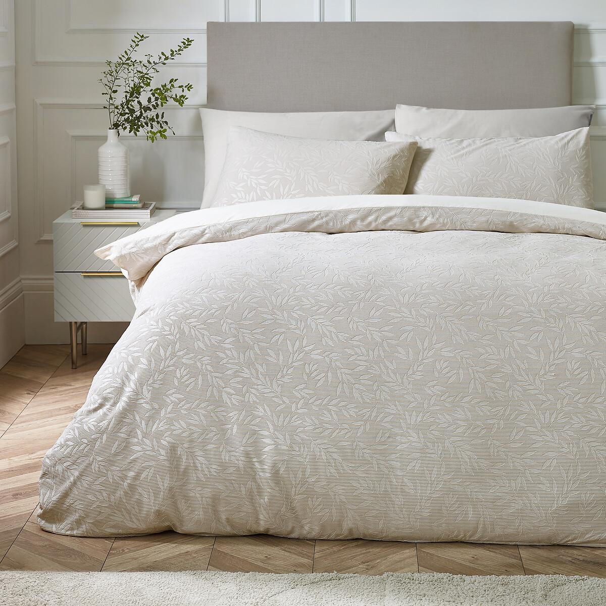 Corded Leaves Duvet Cover Set – image 1