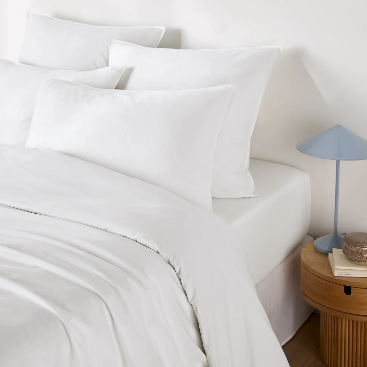 Scenario Plain 100% Washed Cotton Duvet Cover – image 2