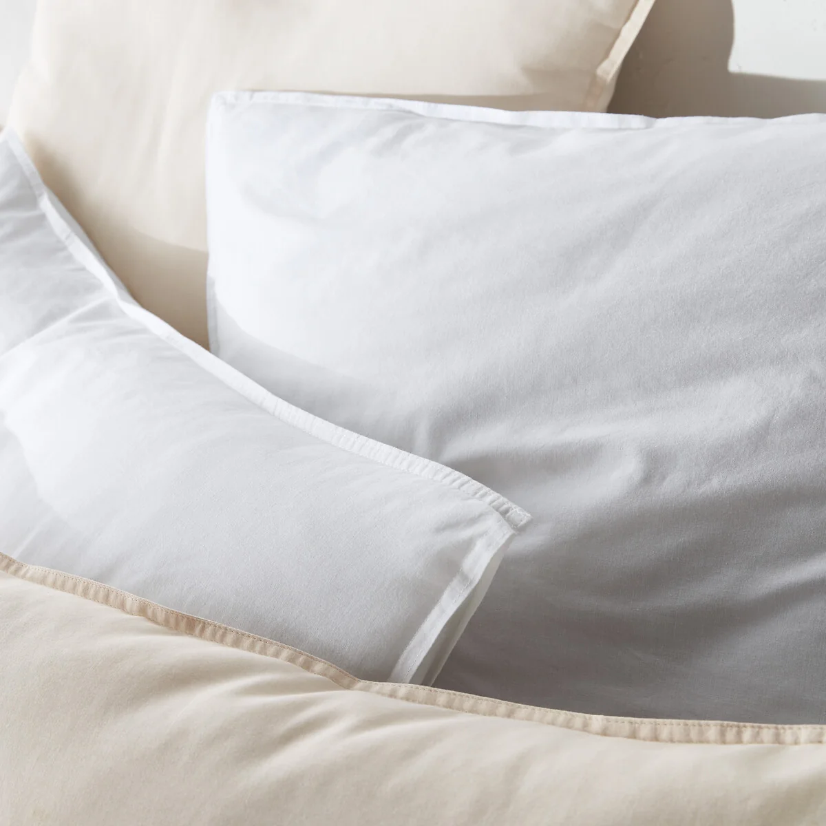 Scenario Plain 100% Washed Cotton Duvet Cover – image 3