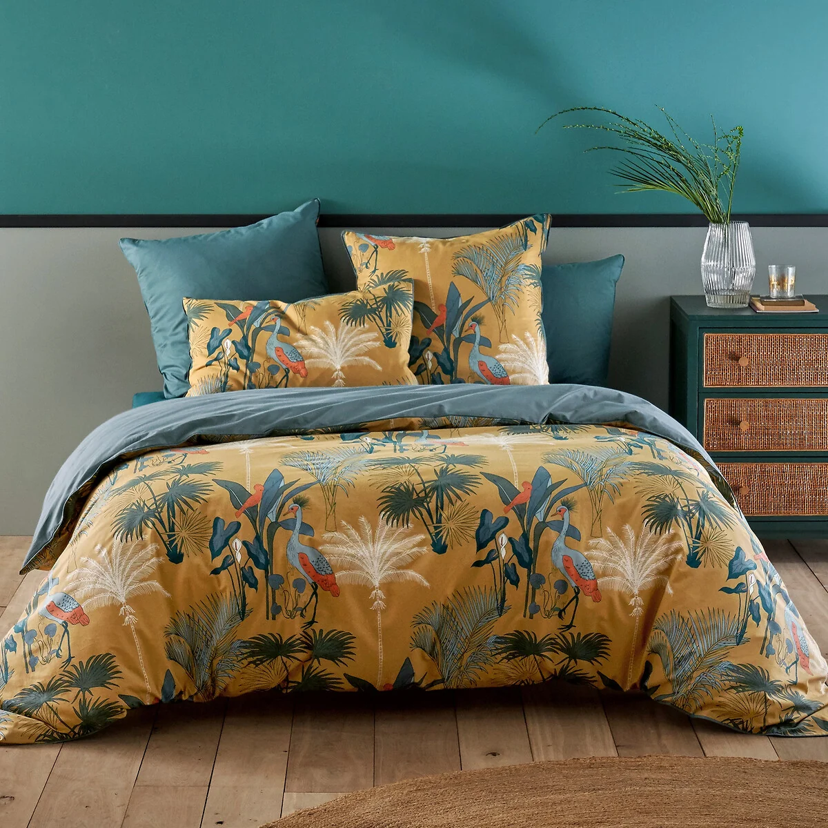Belina Exotic 100% Cotton Duvet Cover – image 1