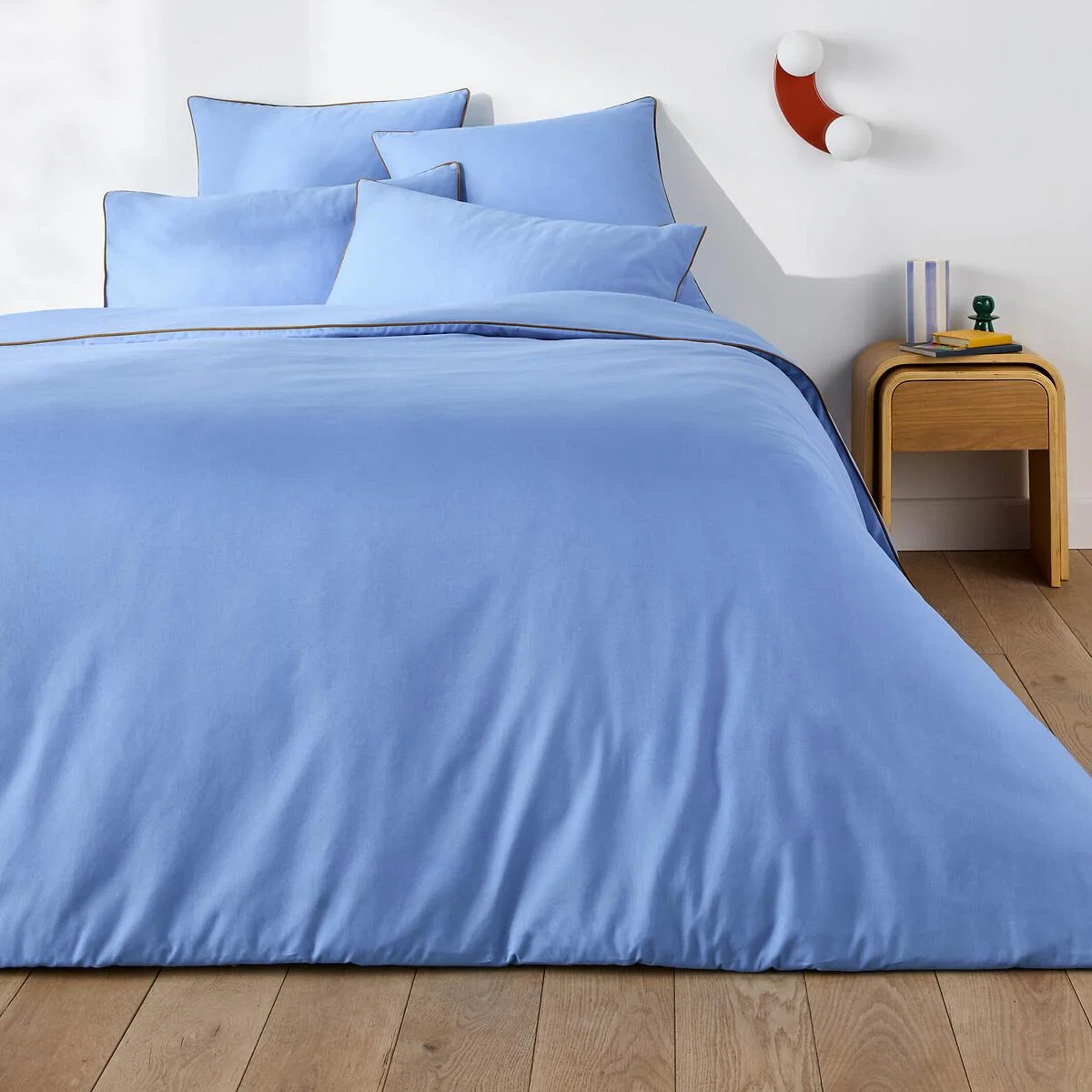 Macha Plain Cotton Duvet Cover – image 3