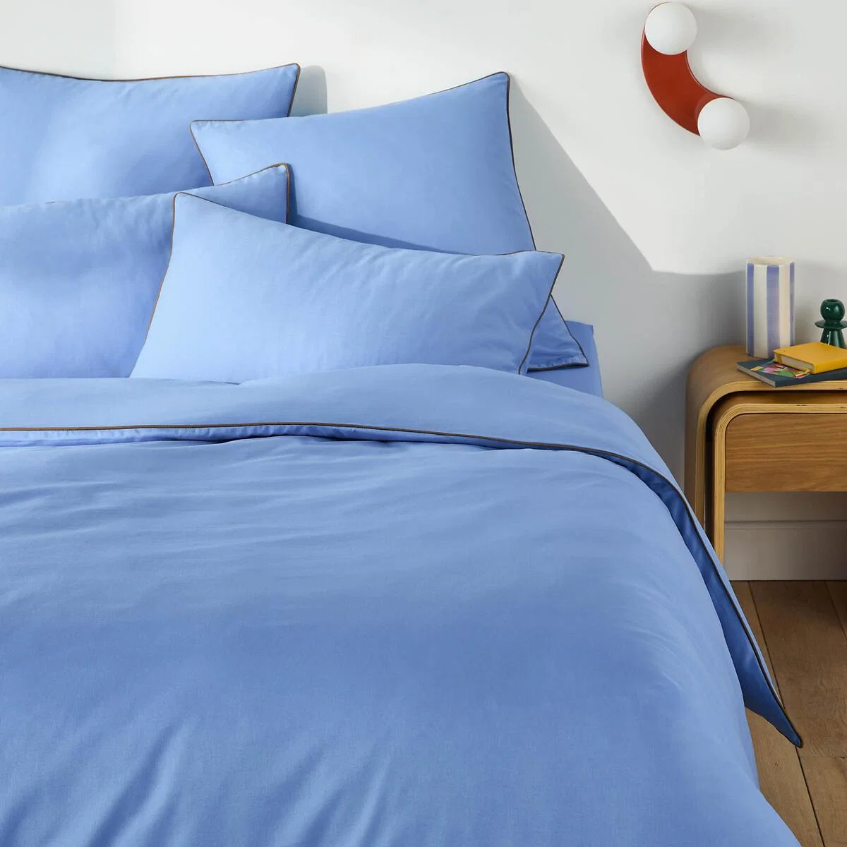 Macha Plain Cotton Duvet Cover – image 1
