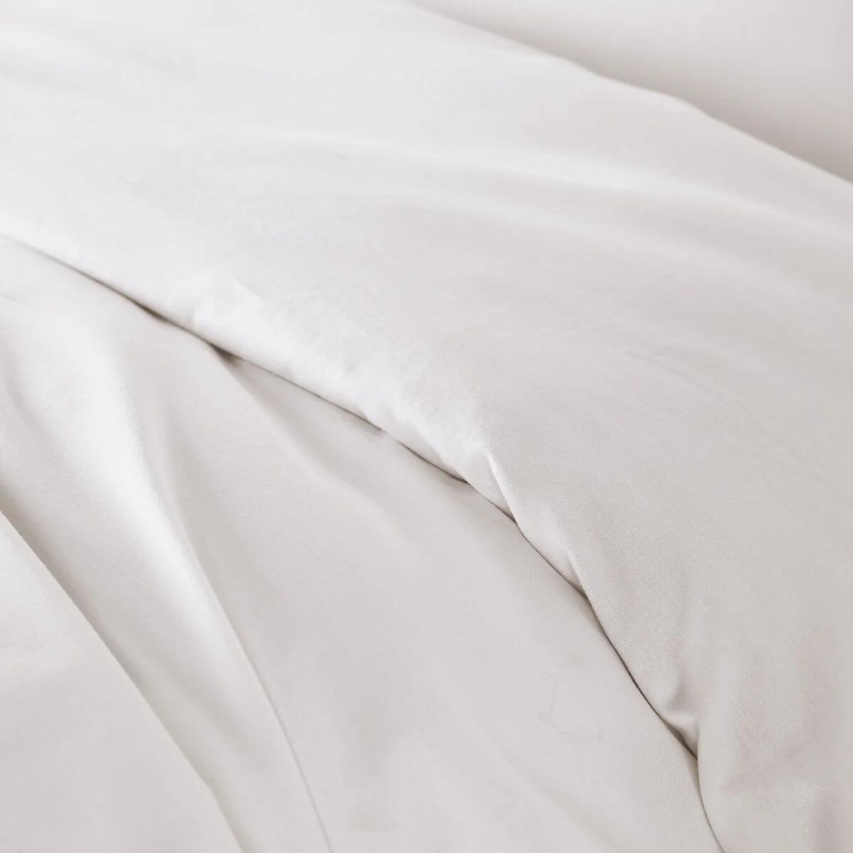 Scenario Plain 100% Washed Cotton Duvet Cover – image 5