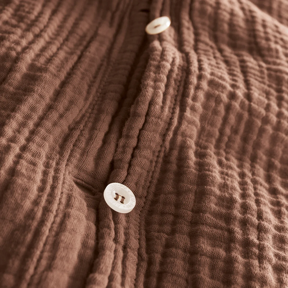 Yafa Organic Cotton Muslin 200 Thread Count Duvet Cover – image 4