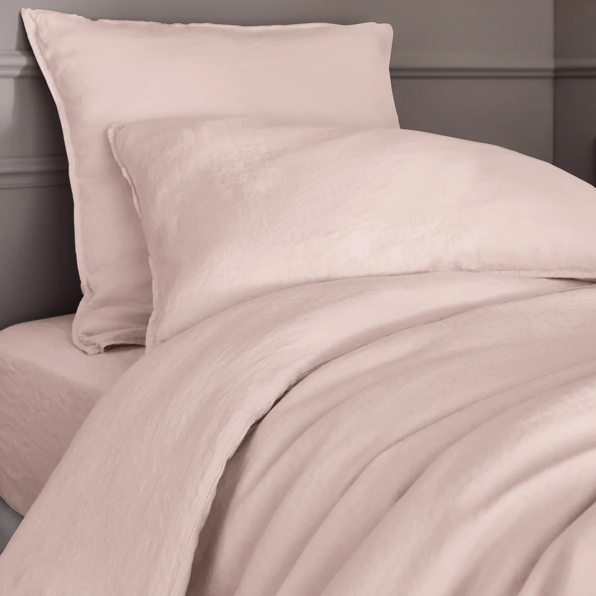 Elina 100% Washed Linen Duvet Cover – image 2
