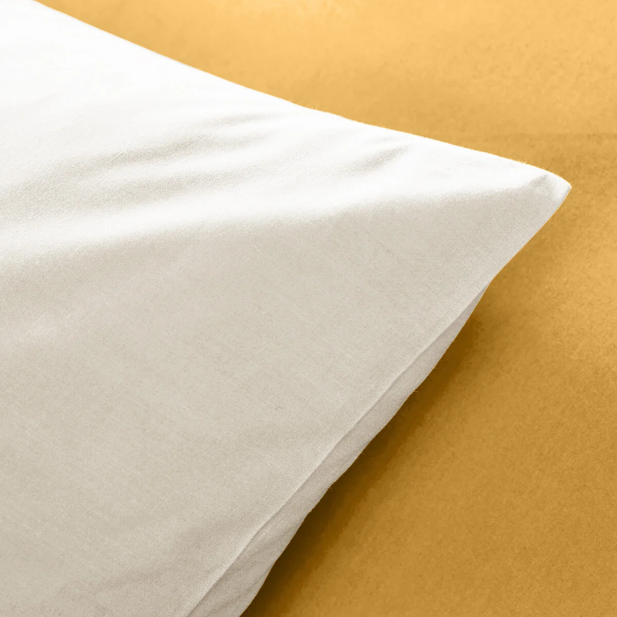 Plain 100% Organic Cotton Percale 200 Thread Count Duvet Cover – image 4
