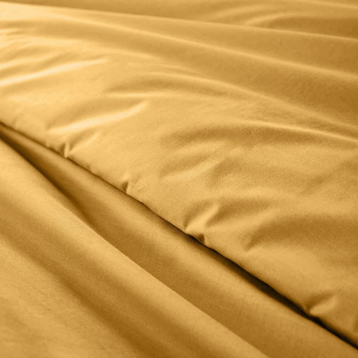Plain 100% Organic Cotton Percale 200 Thread Count Duvet Cover – image 5