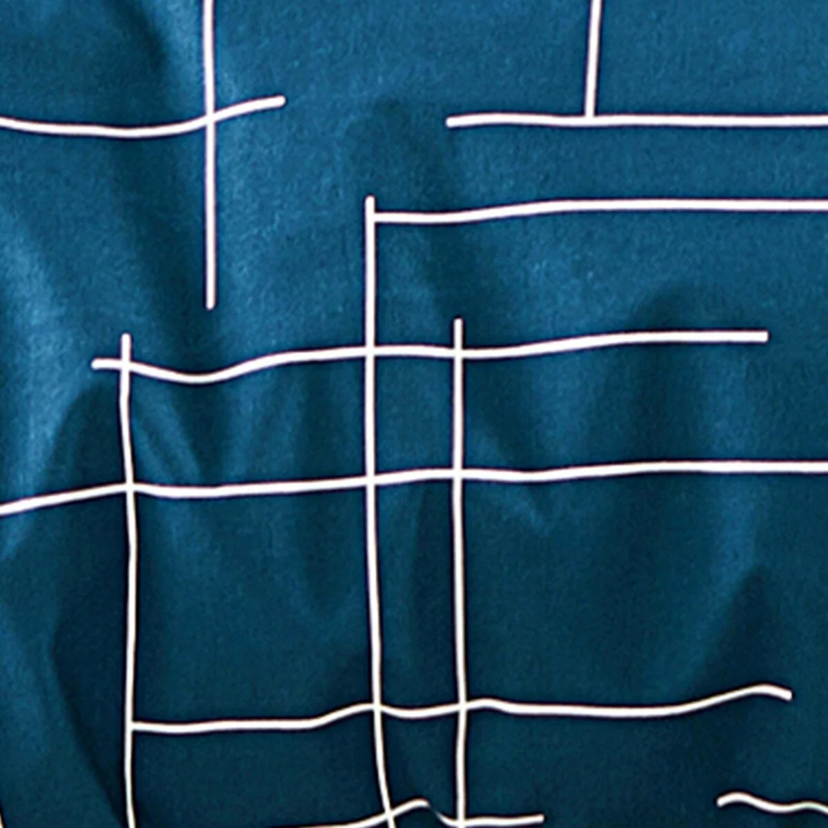 Charline Graphic 100% Cotton Reversible Duvet Cover – image 2