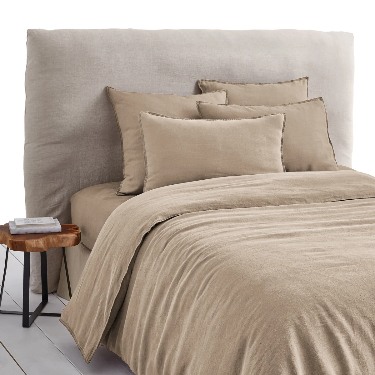 Helm 100% Washed Hemp Duvet Cover – image 1