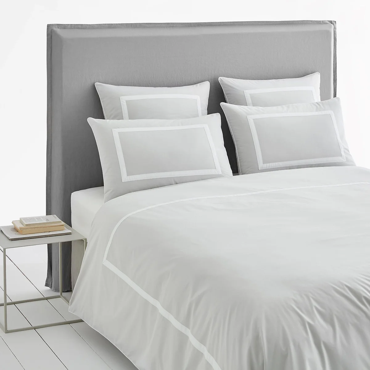 Othoza 100% Organic Cotton Percale 200 Thread Count Duvet Cover – image 1