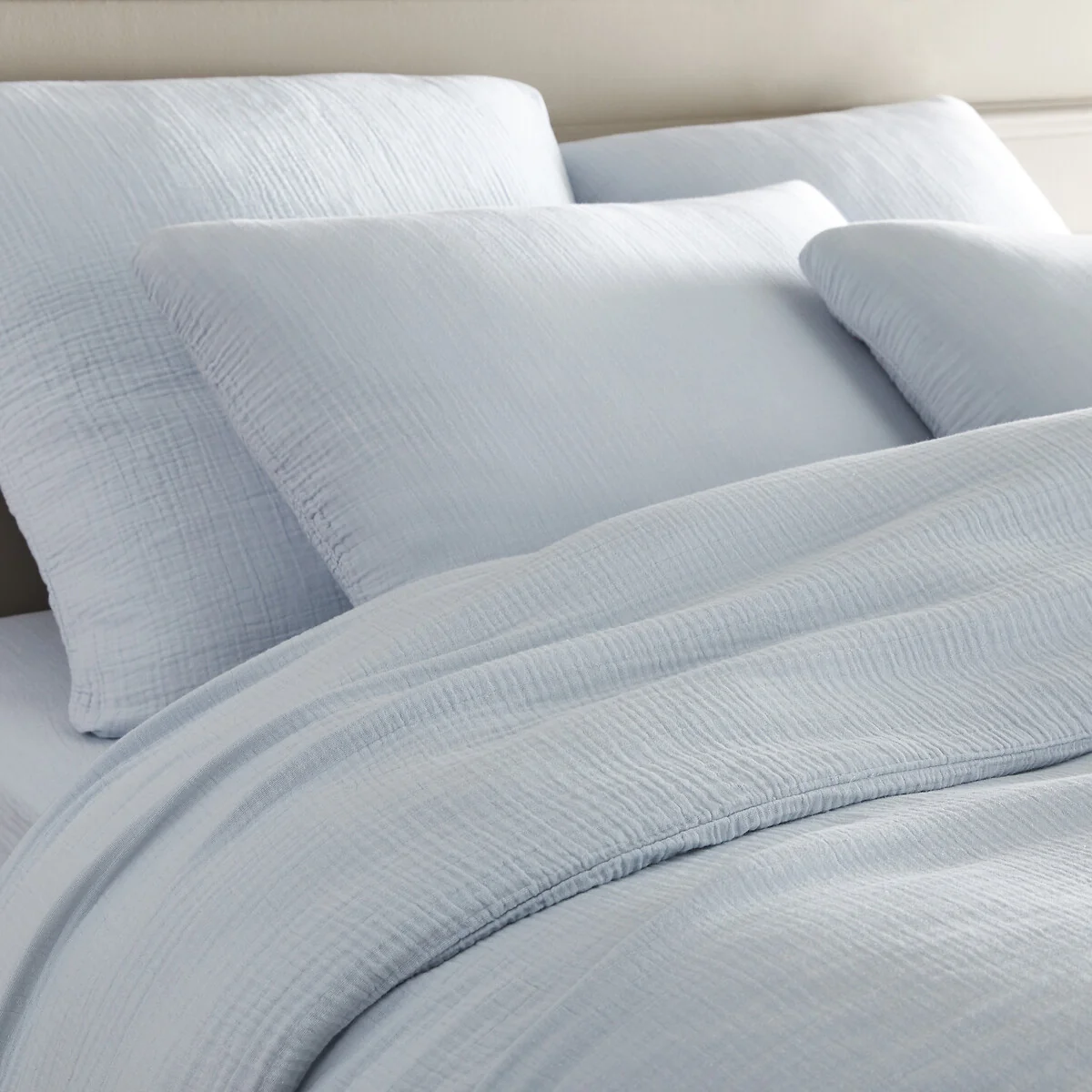 Yafa Organic Cotton Muslin Duvet Cover – image 3
