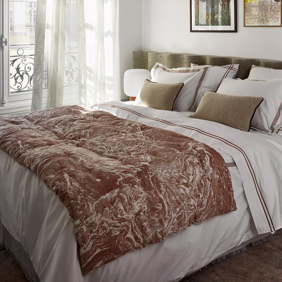 Maella Embroidered 100% Organic Cotton Percale 200 Thread Count Duvet Cover – image 11