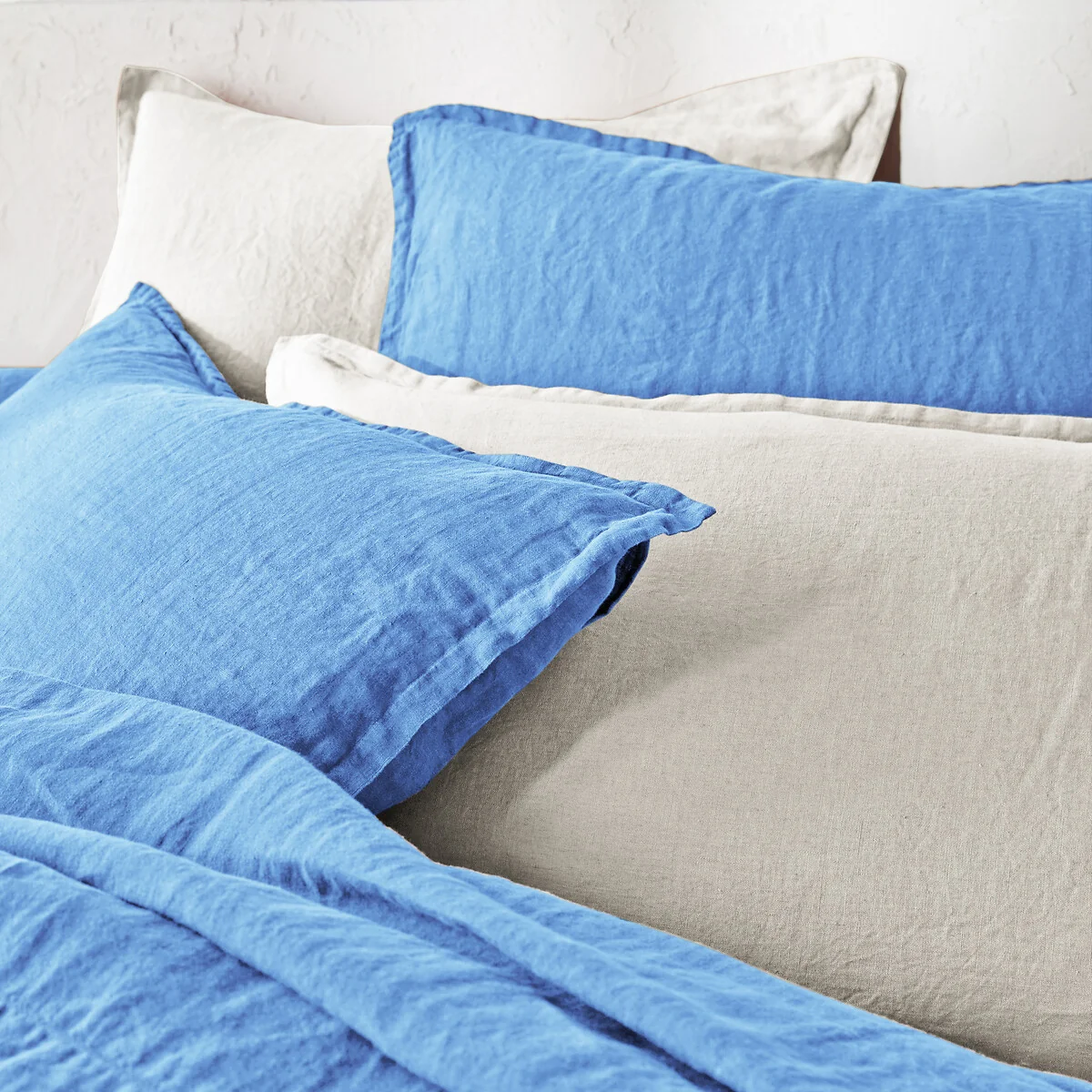 Linot Plain 100% Washed Linen Duvet Cover – image 3