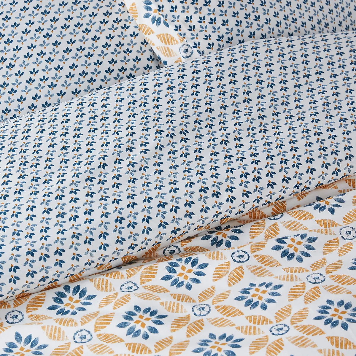 Soleme Graphic 100% Cotton Percale 200 Thread Count Duvet Cover – image 2