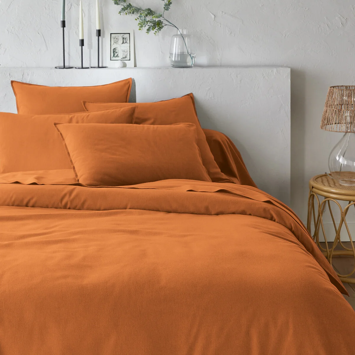 Clara Brushed Cotton Duvet Cover – image 1