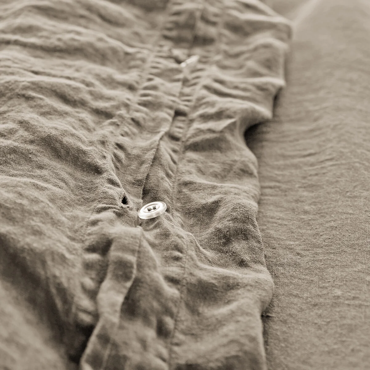 Linot Plain 100% Washed Linen Duvet Cover – image 4