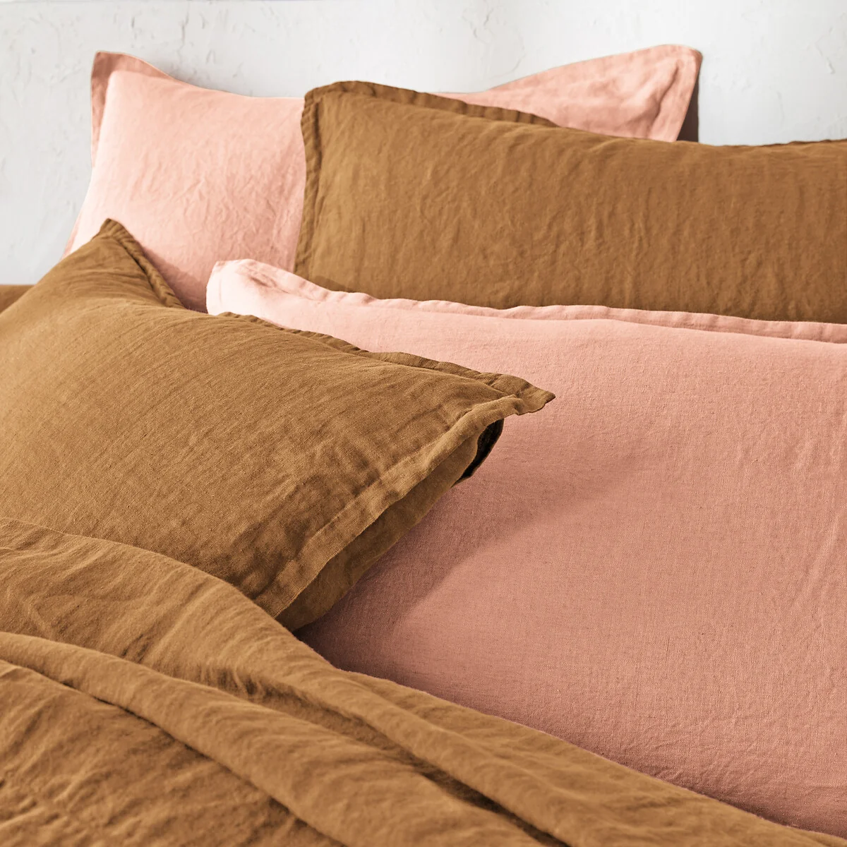 Linot Plain 100% Washed Linen Duvet Cover – image 2