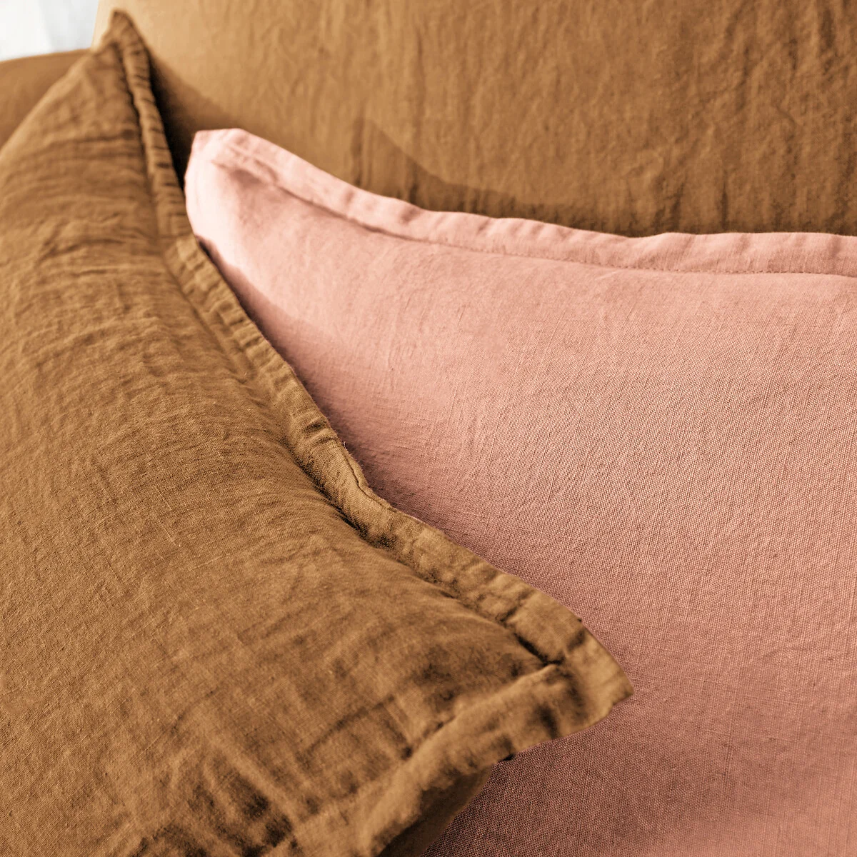 Linot Plain 100% Washed Linen Duvet Cover – image 3