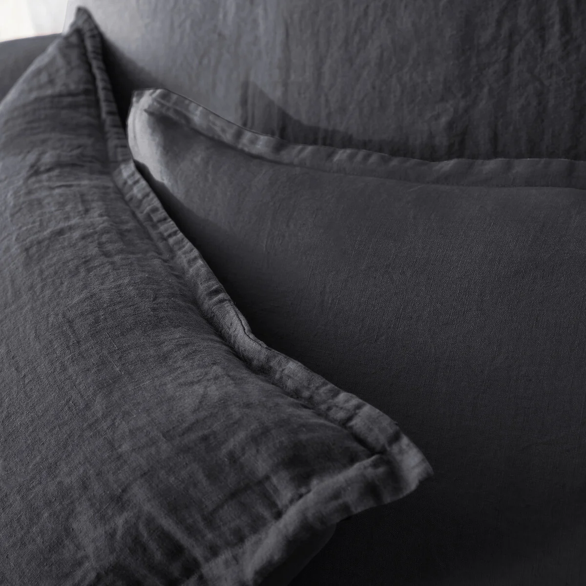 Linot Plain 100% Washed Linen Duvet Cover – image 3