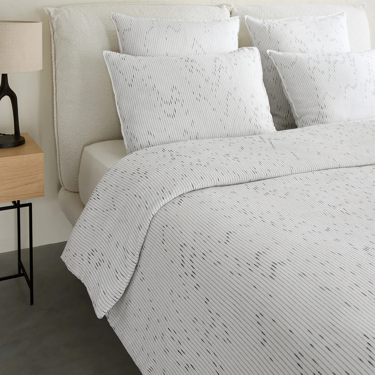 Joselia Washed Linen Blend Duvet Cover – image 3
