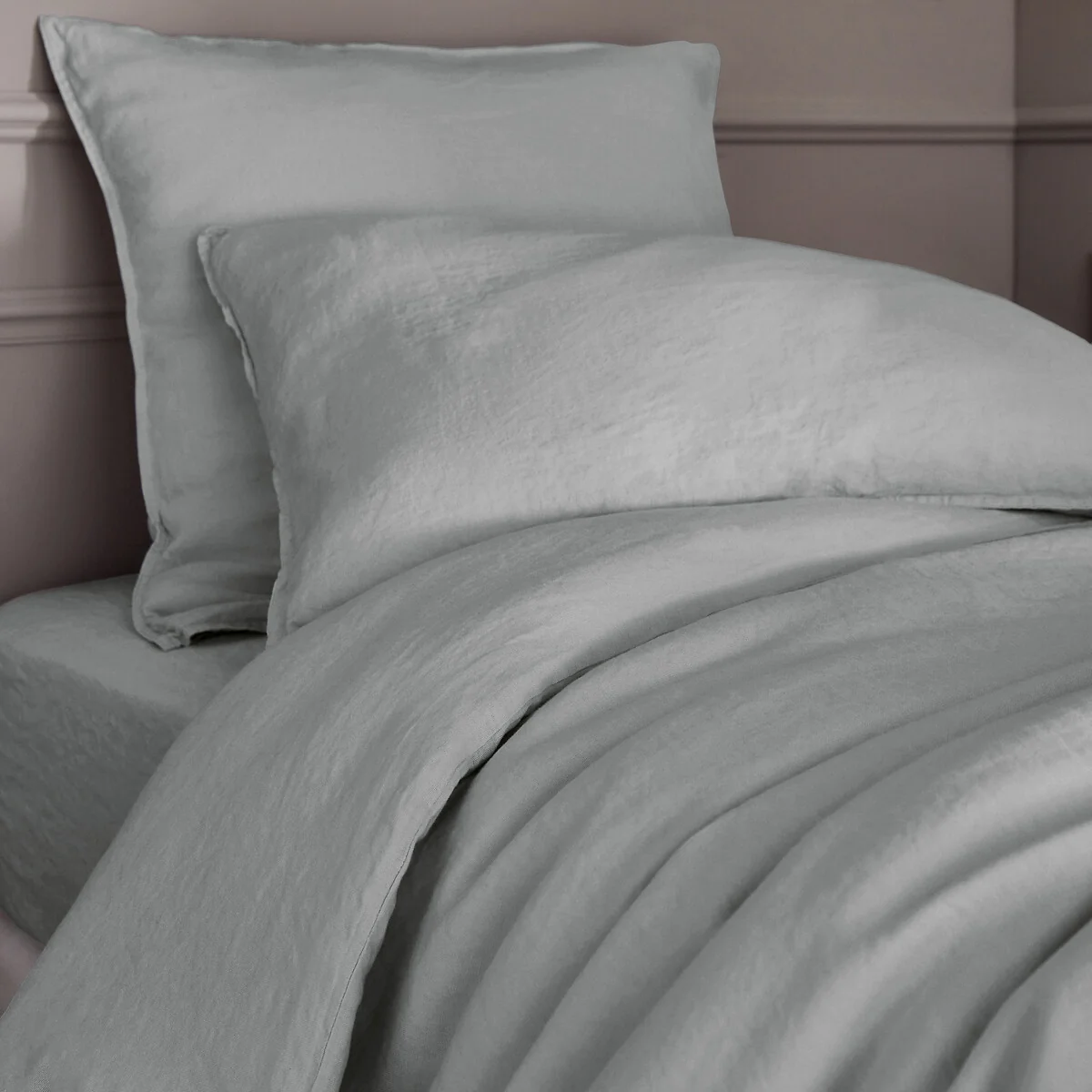 Elina 100% Washed Linen Duvet Cover – image 2