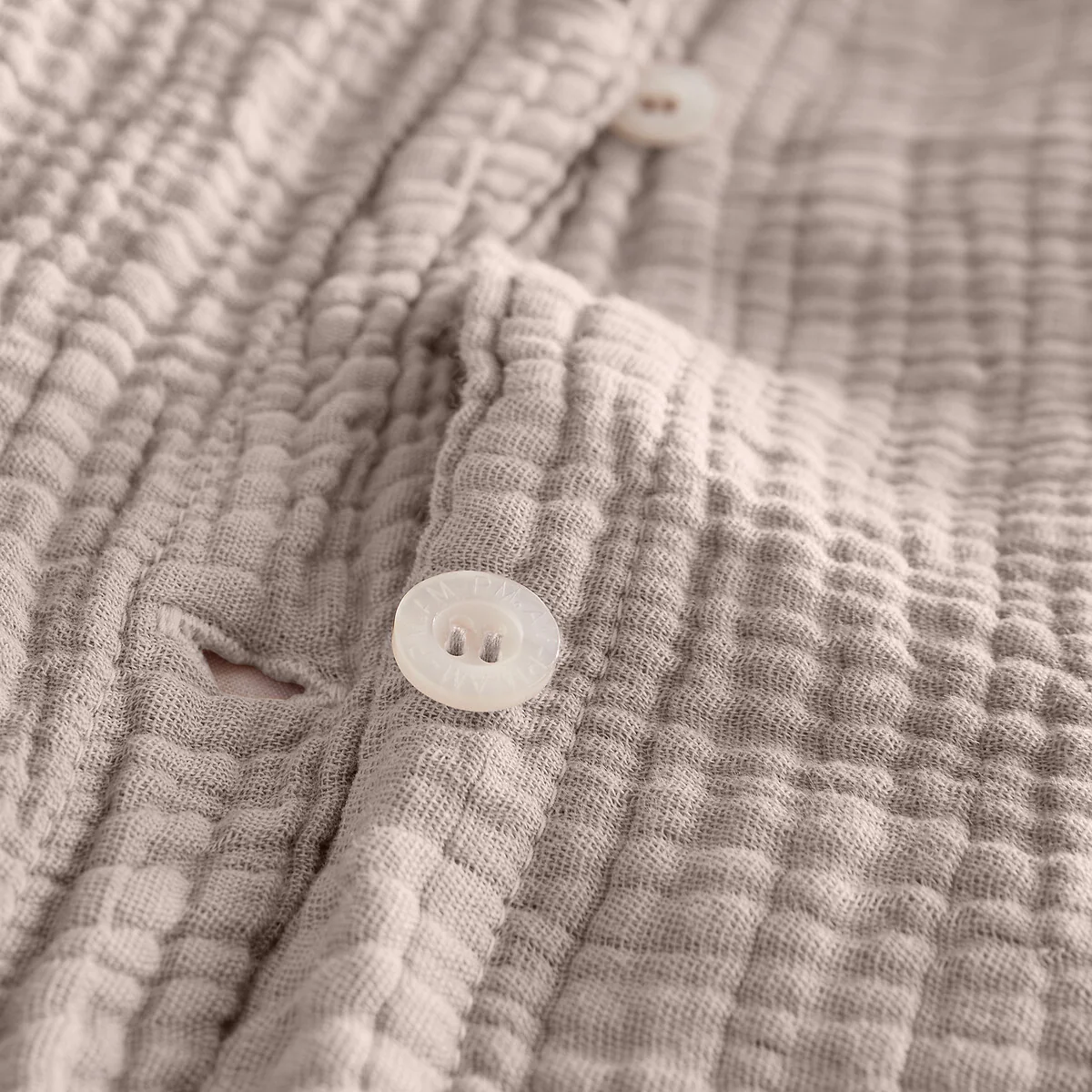 Yafa Organic Cotton Muslin 200 Thread Count Duvet Cover – image 4