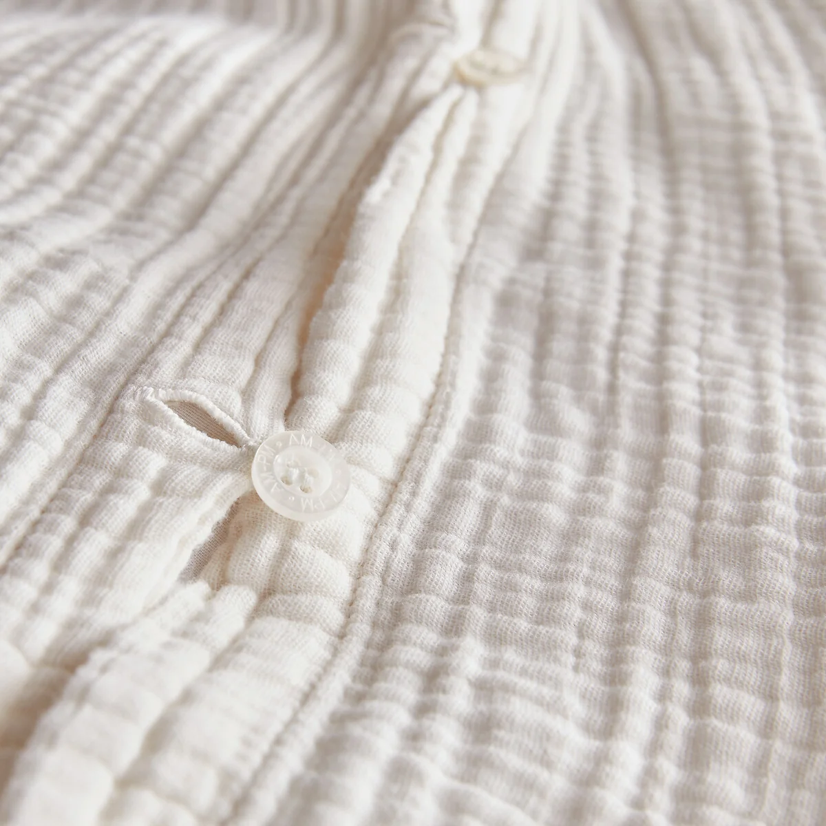 Yafa Organic Cotton Muslin 200 Thread Count Duvet Cover – image 5