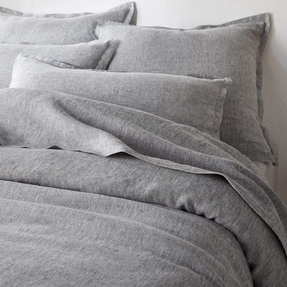 Linot Plain 100% Washed Linen Duvet Cover – image 3