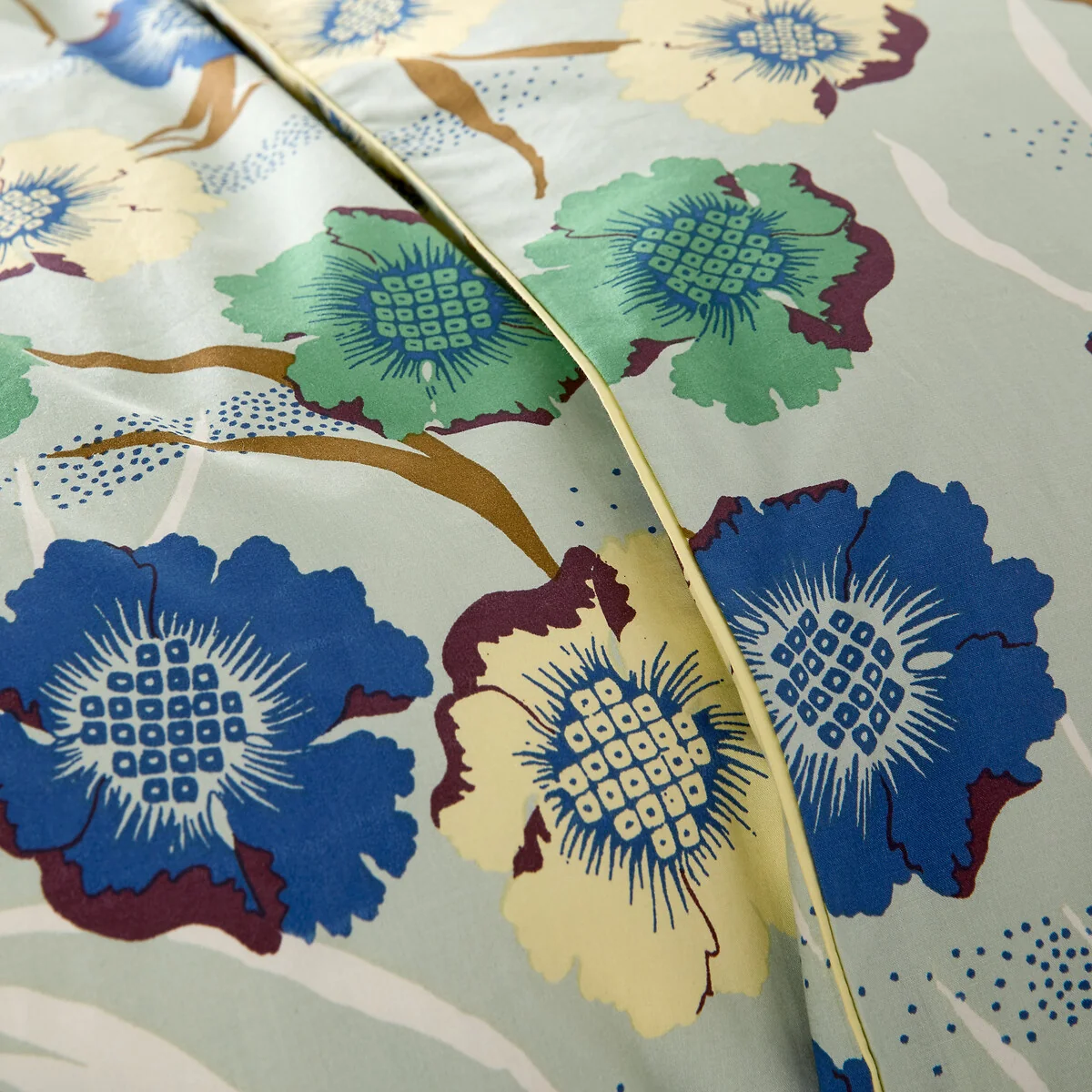 Mowan Floral Cotton Percale Duvet Cover – image 4