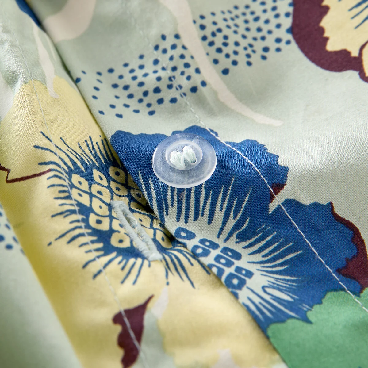 Mowan Floral Cotton Percale Duvet Cover – image 5