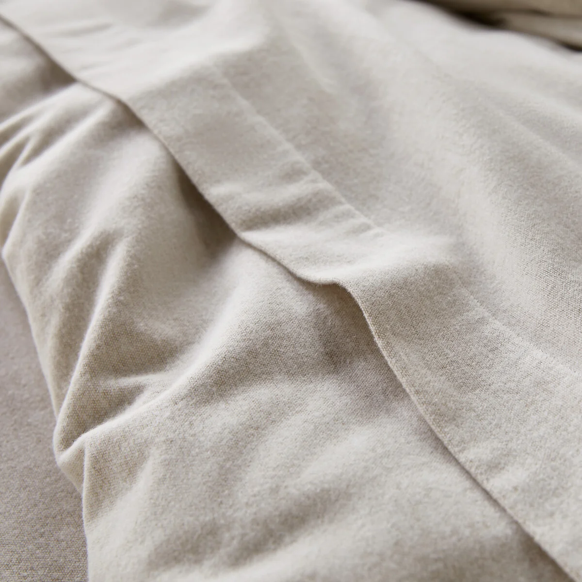 Clara Chambray Cotton Flannel Duvet Cover – image 2