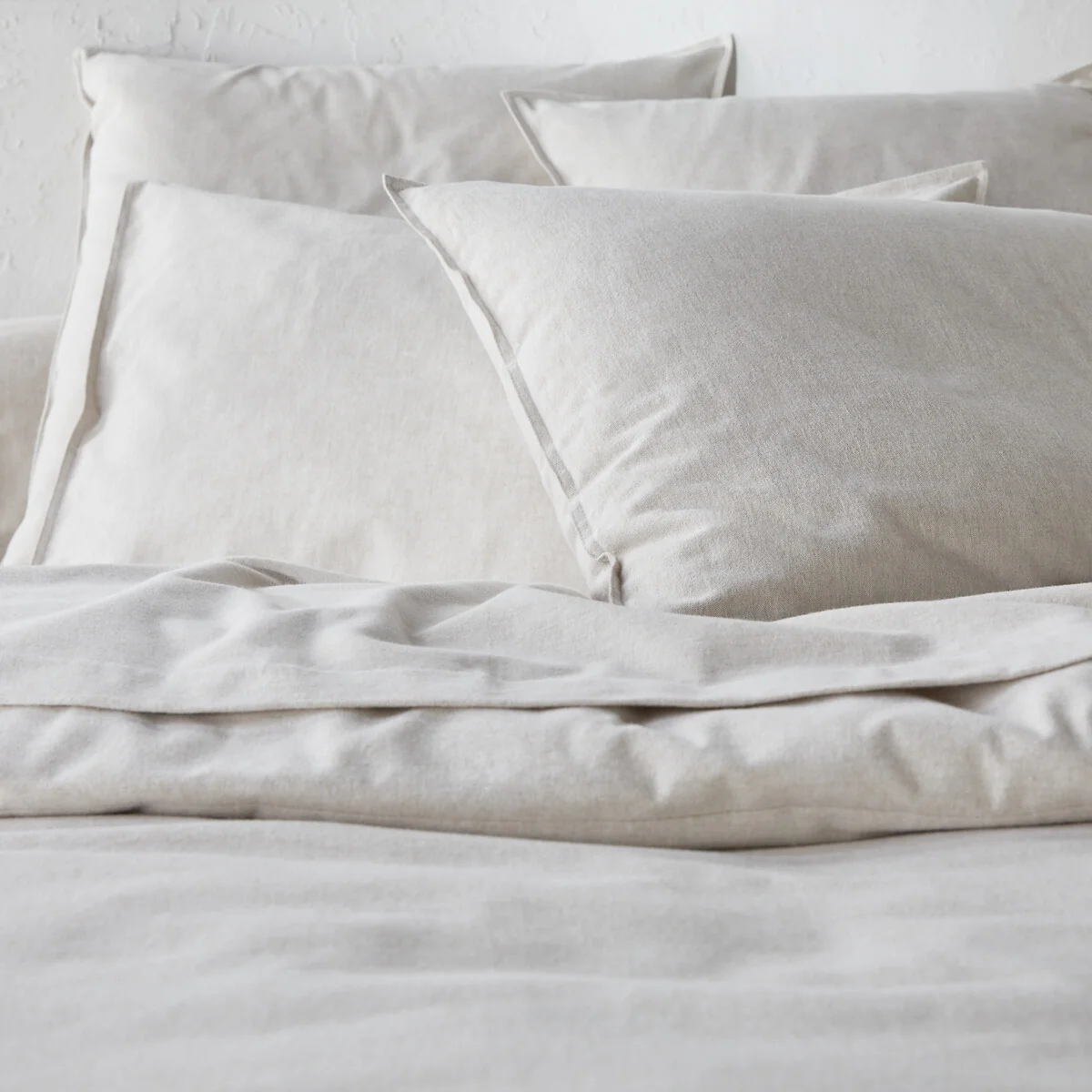 Clara Chambray Cotton Flannel Duvet Cover – image 4